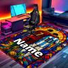 Custom Name Personalized Lionel Messi Print Carpet, Versatile Home Decor Rug, for Playroom, Apartment, Balcony, Entryway, Hallway Gift