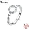 925 Sterling Silver The First Meet Finger Ring Women Adjustable Ring Jewelry Gift