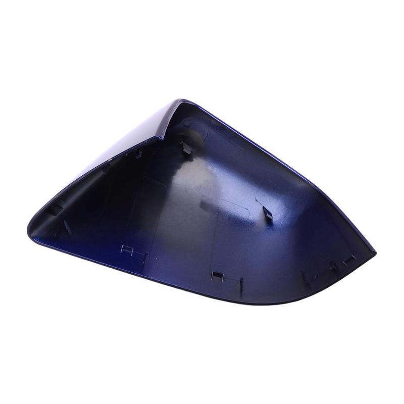 Car Right Side Rearview Mirror Cover Trim 149559400A Fit for Tesla Model Y - Blue Plastic