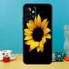 Чехол с подсолнухом для Samsung Galaxy A05 A36 A56 A26 A16 A53 A33 A13 A12 A32 A52 A55 A35 A15 A54 A34 A14