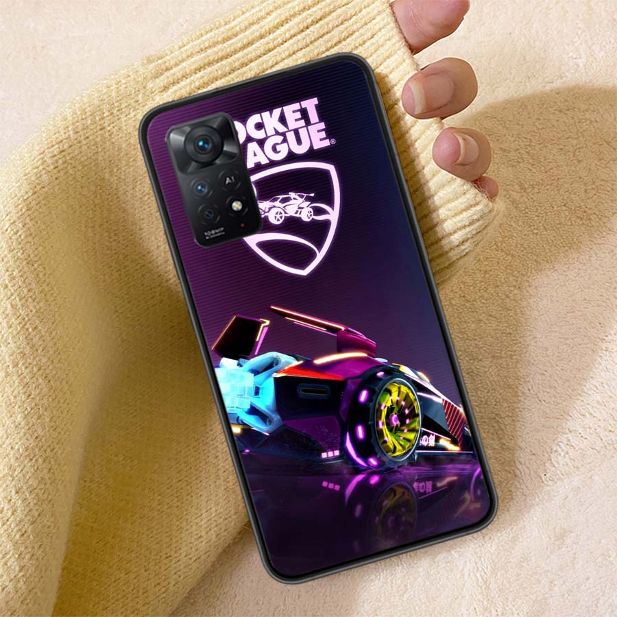R-Rocket L-League Game Phone Case For Redmi 13C 14C Note 14 13 Pro Plus 12 12C 10A 10C 10 9A 9C 9T 9 8 8A K80 K70 Pro Cover TPU