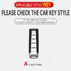 Кожаный чехол для автомобильного ключа из цинкового сплава Great Wall Wey Coffee01 Coffee02 Wey-X Wey-S Wey-Gt Vv7 Gt Держатель для ключей Чехол для автомобильного ключа Аксессуары