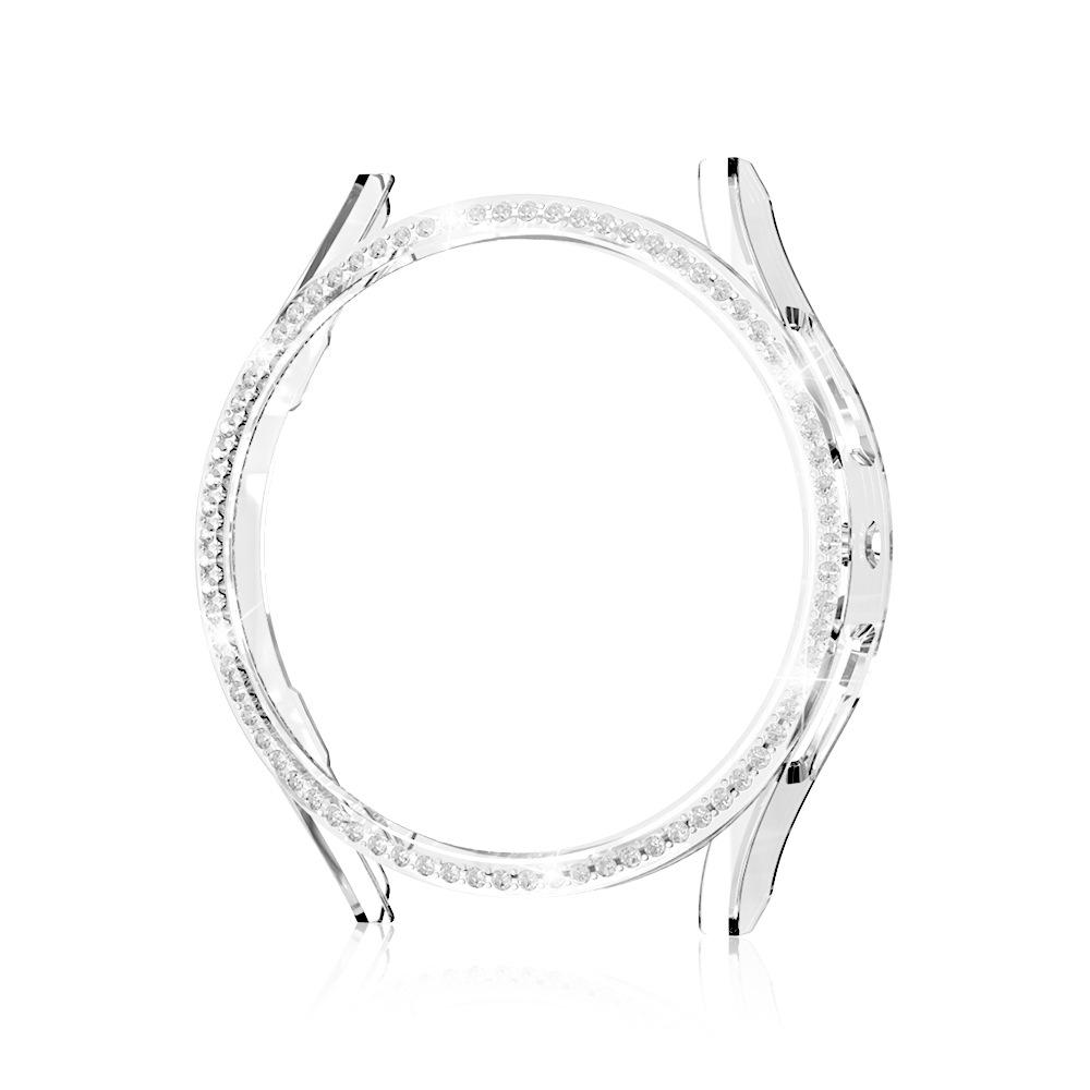 Защитный чехол Samsung Galaxy Watch с бриллиантами для Watch 5/6/7FE, Полый дизайн, Ободок 40/44 мм
