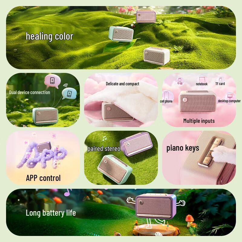 EDIFIER M130 Retro Portable Bluetooth Speaker