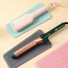 Heat Pad With Perm Clip Silicone Curling Iron Anti-Heat Sleeve Hair Straightener Storage Bag
