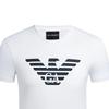 Emporio Armani Модная футболка с логотипом орла Мужские топы Белый 8N1T99-1JNQZ-0100