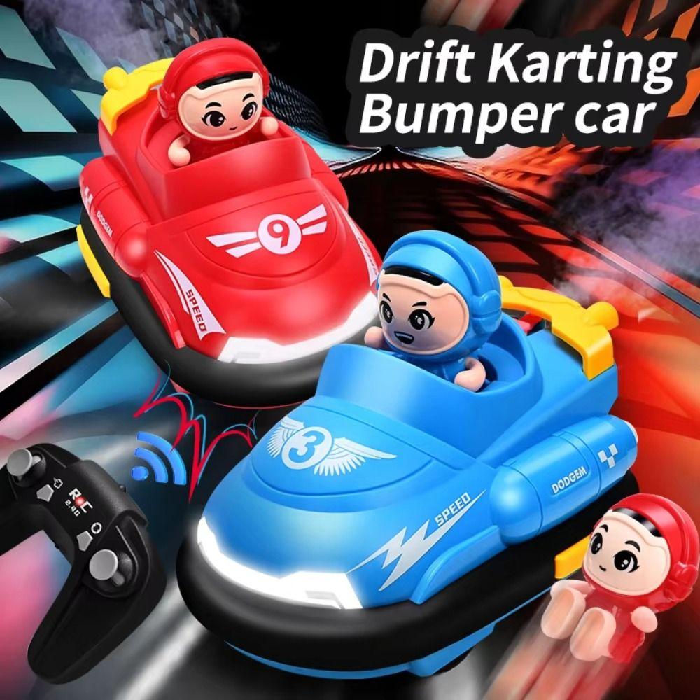 Rechargeable Super Battle Bumper Car Pop-up Doll RC Bumper Cars Remote Control Toys Cars  Toddlers