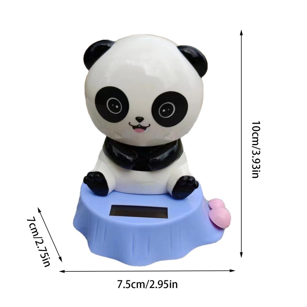 Качающиеся танцующие милые игрушки качающаяся голова панда кукла фигурка декоративная приборная панель автомобиля кукла игрушка аксессуары для автомобиля