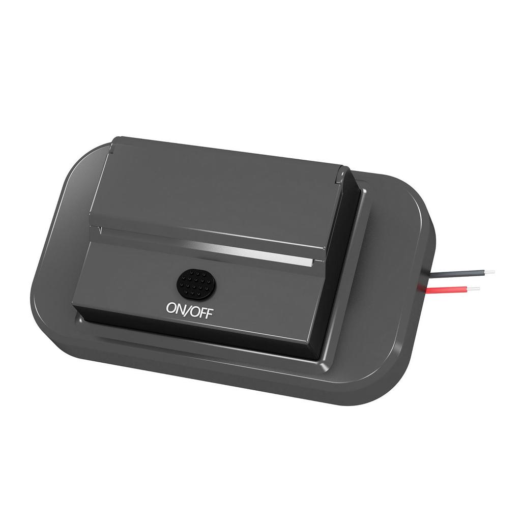Быстрая зарядка QC 3.0 + PD Type C USB Автомобильное зарядное устройство Адаптер 12 В-24 В для авто мотоцикла Морской квадроцикл Лодка Rv Bus USB панель питания с переключателем