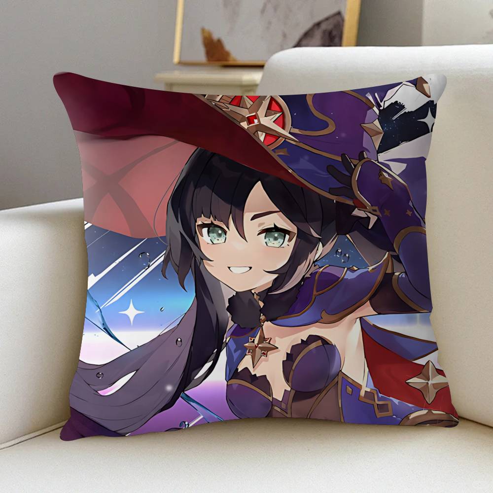 Astrologist Mona M-Megistus Pillow Gift Home Office Decoration Pillow Bedroom Sofa Car Cushion CoverPillow Case