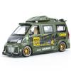 1/24 Wuling Hongguang JDM Refitted Vehicle Alloy Model Car Toy Diecasts Casting Sound and Light Car Toys for Children Vehicle