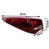 Для GAC Trumpchi GS3 GE3 2025 2025 Автомобильный задний фонарь в сборе Стоп-сигнал Фонарь заднего хода Указатель поворота Крышка заднего фонаря
