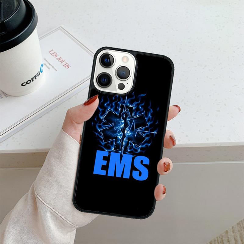 EMT EMS Ambulance Phone Case For iPhone 17 Air 16 pro max 15 14 plus 12 13 Shell Cover coque