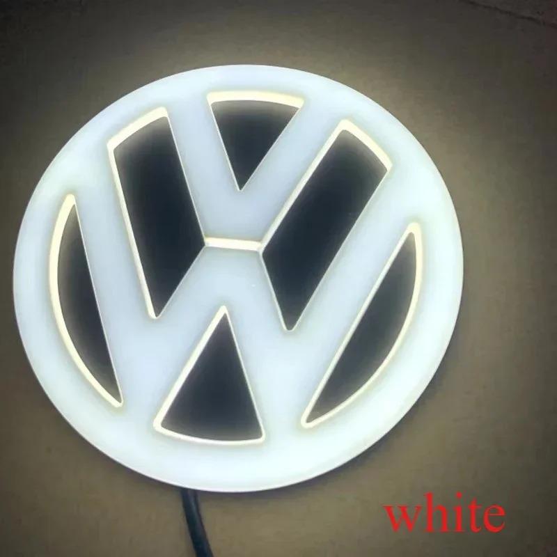 RSQ1 2026 new 4D LED for VOLKSWAGEN logo light front label and rear label suitable for VW Tiguan Passat Golf T-ROC Beetle Polo