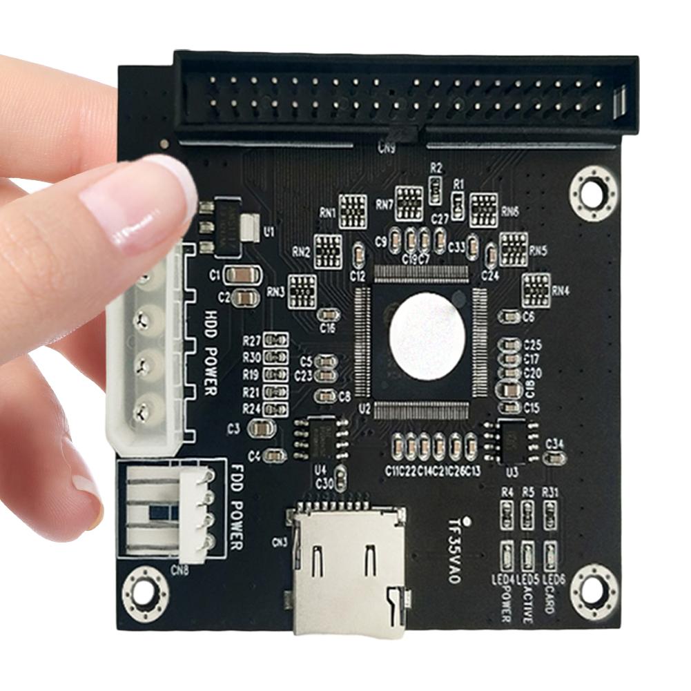 TF Micro SD To 3.5-inch IDE 40PIN Adapter Card Micro SD TF Card To IDE 40Pin 3.5inch Male Adapter Industrial Embedded Mobile SSD