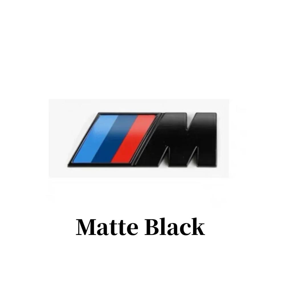 Значок Эмблема Бампера Задней Крышки Багажника Логотип BMW M Для 1 3 5 7 Серии X1 X3 X5 X6 M Sports Наклейка Автоаксессуары Стайлинг