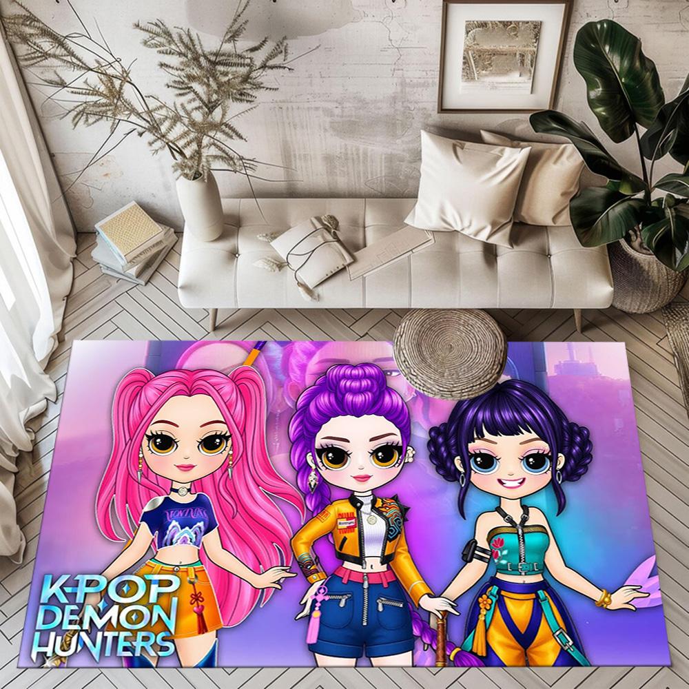 Fantasy Anime Characters Square rugs are a great choice for living rooms, bedrooms, home décor, and as gifts.