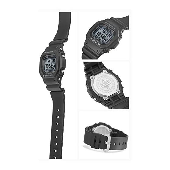 [Casio] Часы G-Shock [Оригинальный отечественный продукт] Радио Солнечный Супер Иллюминатор Тип (Светодиодный светильник высокой яркости) GW-M5610U-1CJF Мужской черный