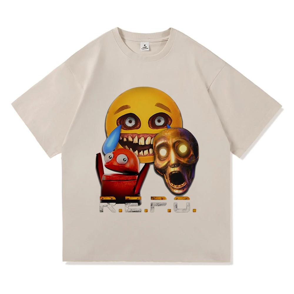 REPO King of The Losers T Shirt Fashion Aesthetic Unisex Video Game Repo TShirt Unisex Casual Anime High Quality Tees Shirts