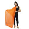Длинный палантин из шифоновой смеси Dupatta Neck Wrap Женщины носят индийские шарфы Chunni