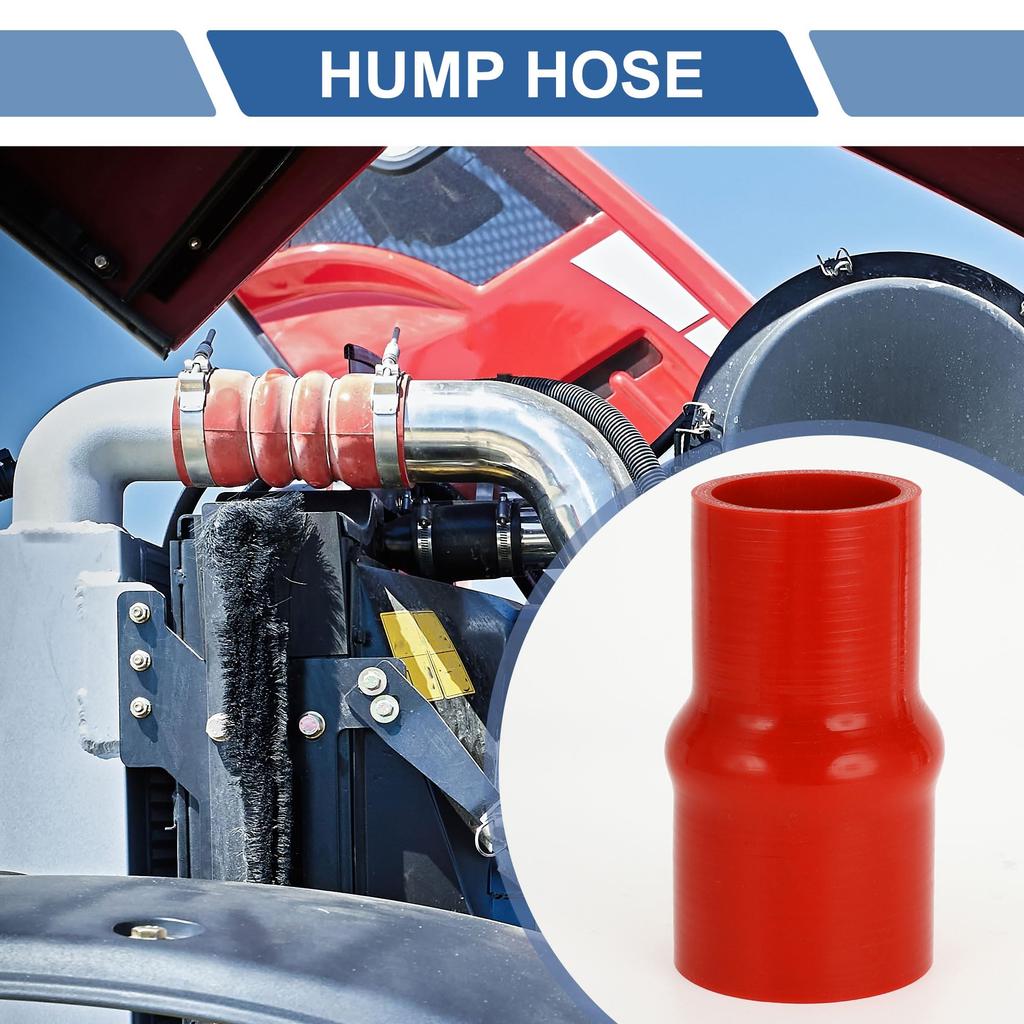 X AUTOHAUX Different Diameter Hump Silicone Hose, Silicone Hump Hose, Silicone Tube, Intercooler, Turbo,