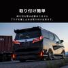 YUANZHENG Toyota Alphard Vellfire 30 Series LED Reflector Lens Smoke Только для раннего года 2015-2017