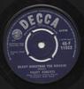 7-дюймовая пластинка PADDY ROBERTS Merry Christmas You Suckers 45F11552 DECCA 1962 UK Рок Б/у