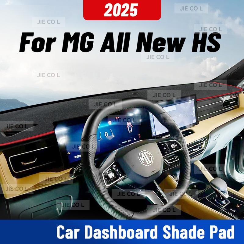 Для MG All New HS 2025 HS PHEV Автомобильный коврик на приборную панель Анти-УФ чехол на приборную панель Коврик на приборную панель Солнцезащитный ковер Защитные аксессуары