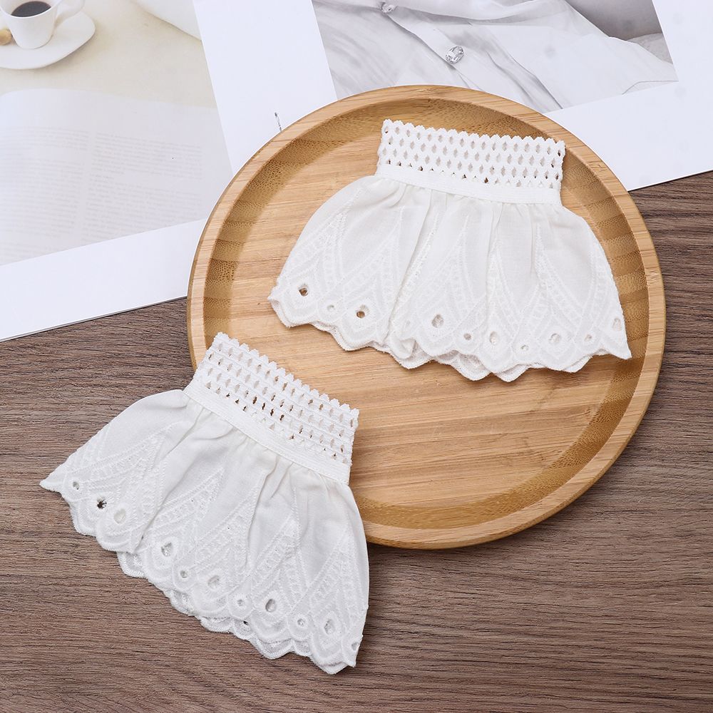 Lace Fake Cuff Organ Fake Sleeves Fake Sleeves Wild Sweater Pleated Wrist Decorative Sleeves