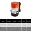 SEAFLO 750GPH Bilge Pump 12V/24V Submersible Marine Boat Pump High Efficiency with Removable Strainer