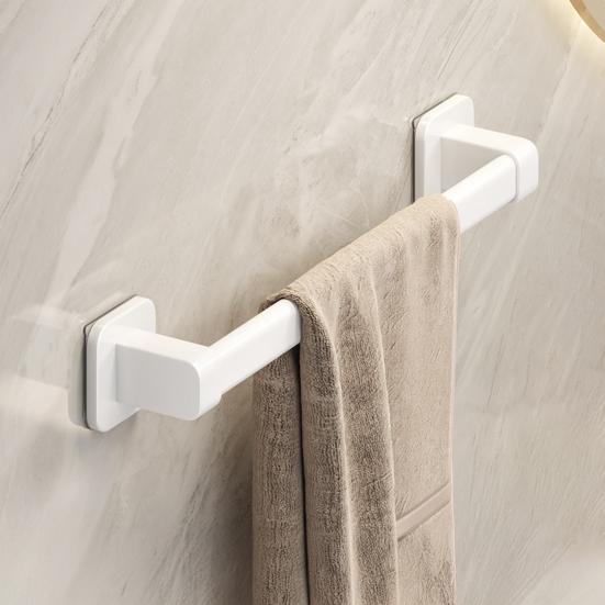 Self-Adhesive Towel Rack Hand Towel Bar Strong Load-bearing Easy To Install Bathroom Wall Mounted Towel Hanger