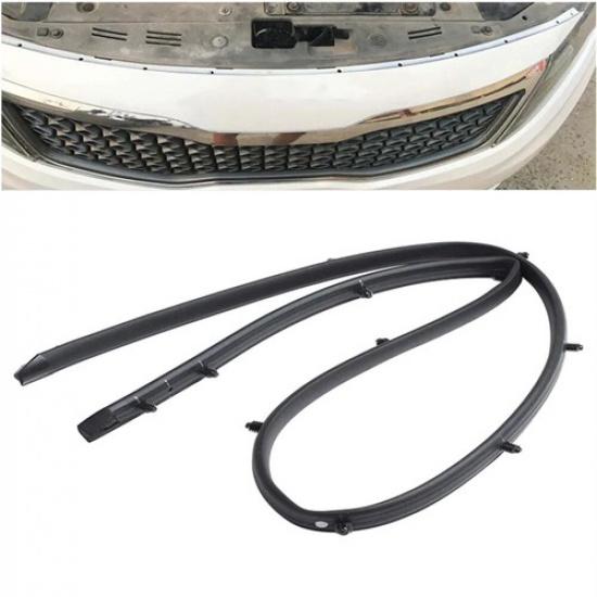 1x Car Front Bumper Strip Hood Sealing Strip For Kia Optima 2011-2015 863572T000