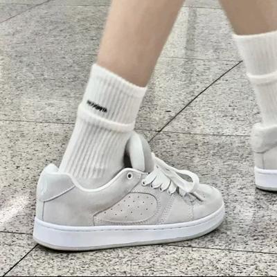 Новая мятная цветовая схема туфли-хлеб женские шикарные ретро низкие кеды для скейтборда повседневная обувь на платформе детская школьная