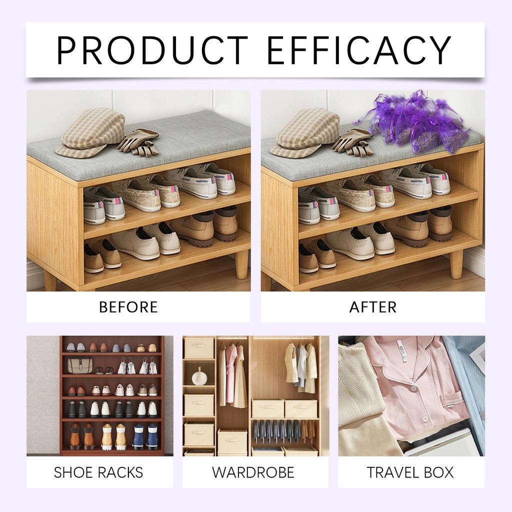 Ароматизированный лавандой саше натуральный свежий стойкий цветочный аромат для шкафа, обувного шкафа, запаха для дома, портативный ароматизатор в саше