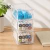 Multi Layer Desk Drawer Acrylic Stackable Storage Drawers, Clear Plastic Organizer, Jewelry Display Holder Makeup Ideal for Vanity Bathroom