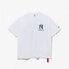 Футболка New Era New York Yankees PosTer белая 14536477