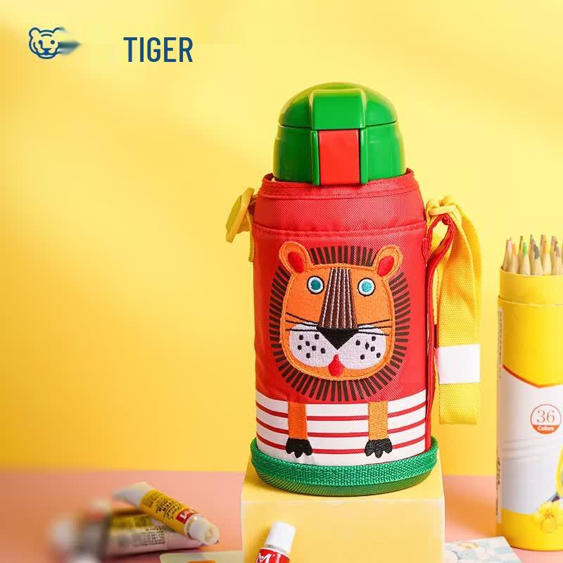 Tiger Детская термобутылка с соломинкой