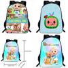 Cocomelon Backpack Children School Bags Durable Cartoon Lankybox Schoolbag For Kids