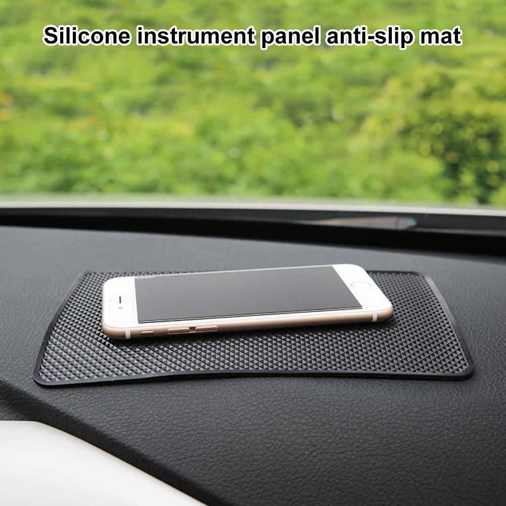 Автомобильная приборная панель противоскользящая липкая накладка силиконовый противоскользящий коврик для хранения накладки нескользящая липкая накладка для держателя телефона Y5z1