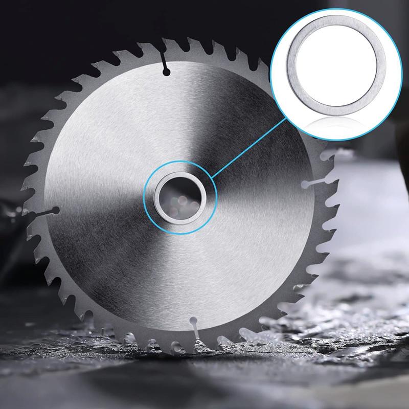 Woodworking Saw Blade Conversion Ring 16/20/25.4/30Mm Reducing Ring Conversion Washer Tct Cutting Disc Inner Hole Adapter Ring