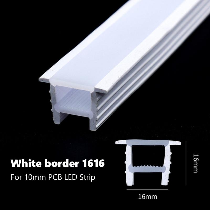 1-10 м гибкая светодиодная неоновая силиконовая трубка встраиваемая белая кайма лента веревка канал диффузор мягкая лента DIY линейный декоративный световой лент