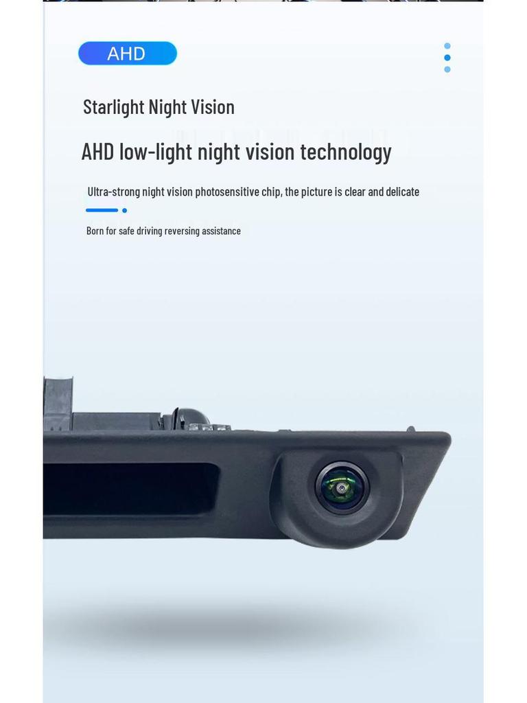 CVBS Baoma Handheld Starlight Night Vision Reversing Camera