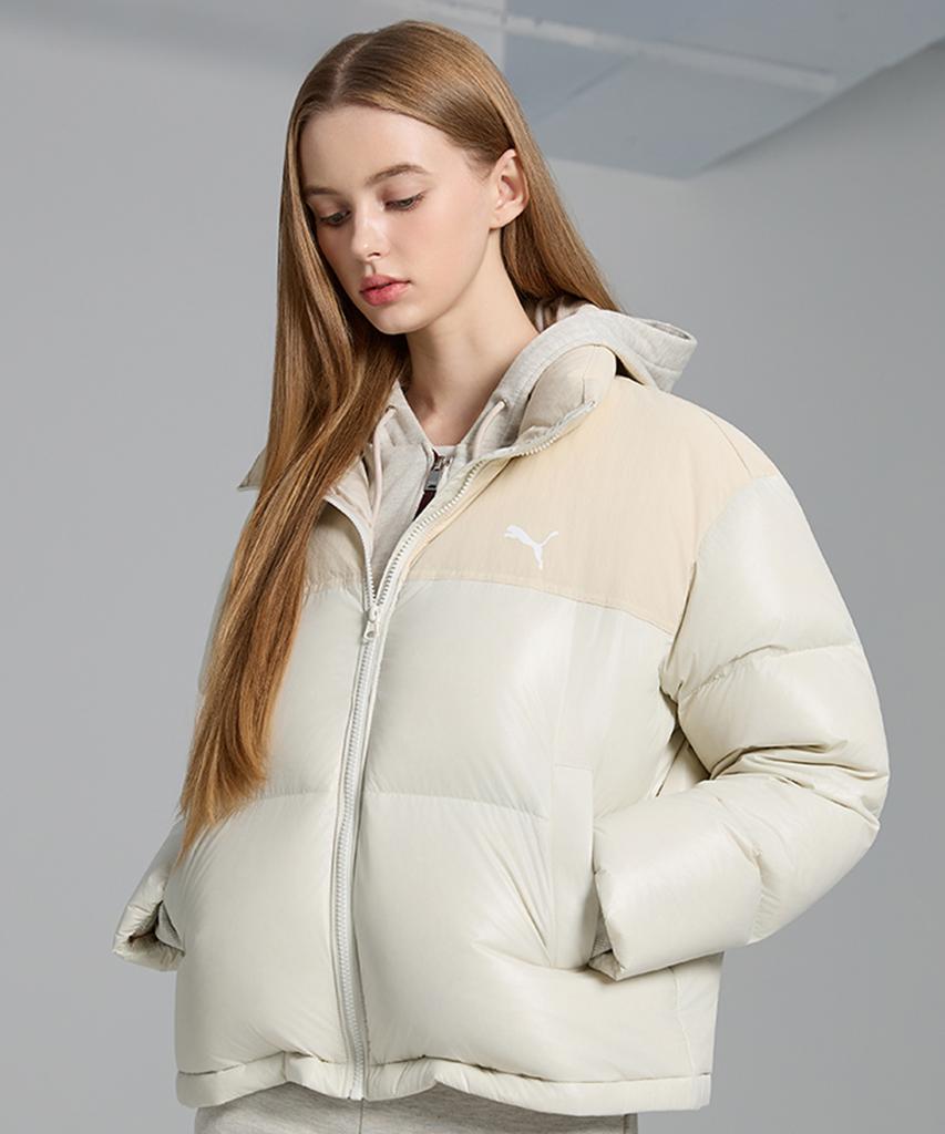 PUMA GOLF Duck Down Crop Padded Jacket 3 Colors