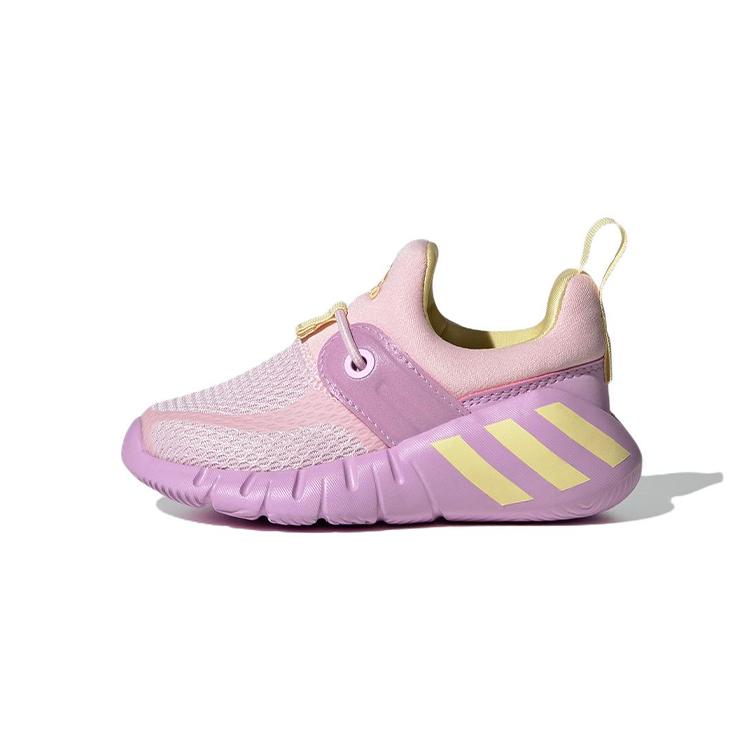 adidas Rapidazen I Удобные износостойкие низкие детские туфли Розовые для младенцев и малышей GY6655