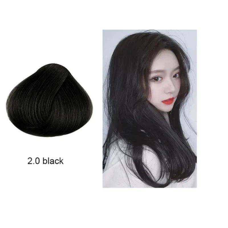 Натуральный шампунь для быстрой окраски волос, окрашивающий аргановое масло, темно-коричневый цвет, шампунь для окрашивания седых волос Mokeru argan