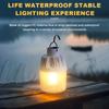 Portable USB Rechargeable LED Camping Lights Outdoor Emergency Bulb High Power Lamp Bulb Battery Lantern BBQ Tents Lighting