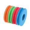10Pcs Eva Foam Spools Fishing Winding Board Hook Line Tackle Trace Wire Swivel