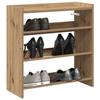 VidaXL Shoe Rack Artisan Oak Engineered Wood, Shoe Storage, Shoe Storage Cabinet, 859895