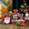 Checkered Christmas Handbag Cartoon Gifts Candy Bag Creative Christmas Crossbody Bag  Children's