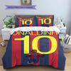 CR7,Kylian Mbappe,Graphics 17 Pattern Bedding,Quilt Set Quilt Cover Pillowcase Home Birthday Gift(1 * duvet cover + 2 * pillowcase, without core)